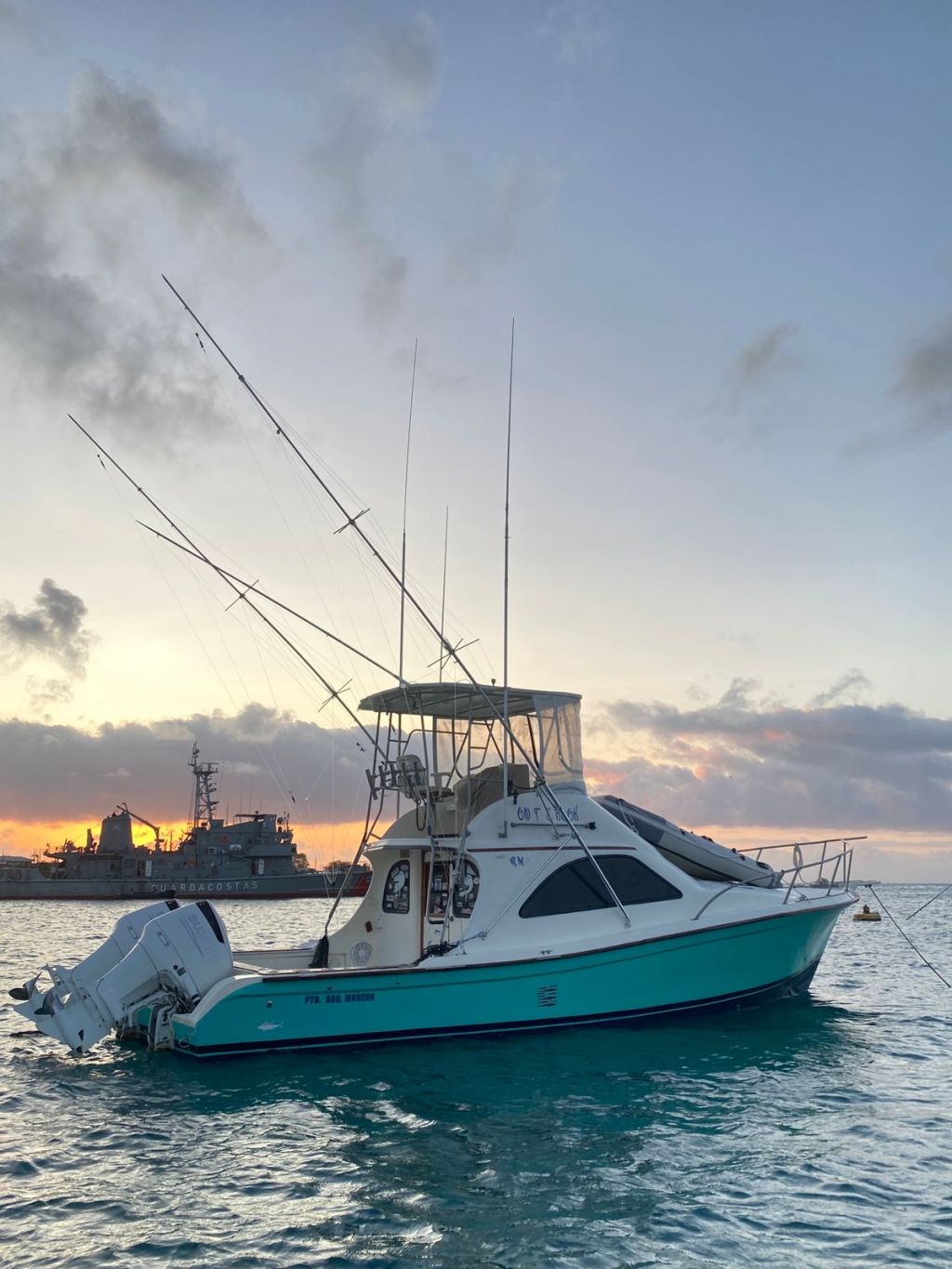 Fishing boat in San Cristóbal Island, Galápagos